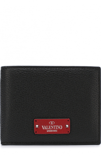 Кожаный зажим для денег с отделениями для кредитных карт Valentino