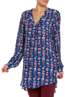 Свободная туника с V-образным вырезом BGN