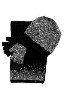 Комплект: шапка, шарф и перчатки Blugirl