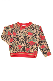 LEOPARD SWEATSHIRT BABY BLUMARINE