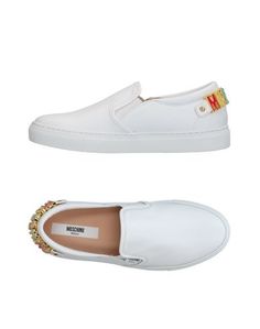 Низкие кеды и кроссовки Moschino