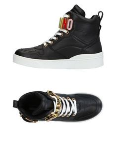 Высокие кеды и кроссовки Moschino