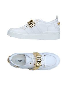 Низкие кеды и кроссовки Moschino