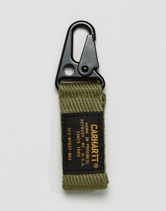 Брелок для ключей в стиле милитари Carhartt WIP - Зеленый