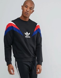 Черный свитшот с круглым вырезом adidas Originals St Petersburg Pack Neva BS2204 - Черный