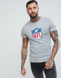 Серая футболка с логотипом NFL New Era - Серый