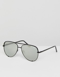 Солнцезащитные очки-авиаторы Quay Australia X Desi - Черный