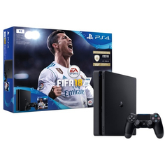 Игровая приставка Sony PlayStation 4 Pro 1Tb Black + FIFA 18 + PlayStation Plus 14 дней