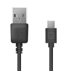 Аксессуар Prime Line USB - microUSB 2m Black PRL-7208