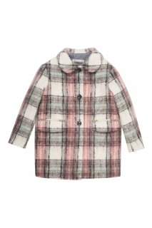 Пальто в клетку Bonpoint