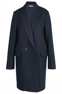Комбинированное пальто с лацканами Bonpoint