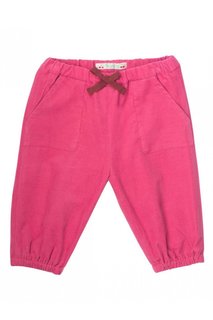 Розовые брюки в рубчик Bonpoint