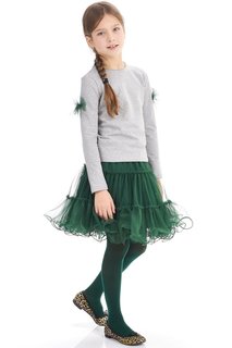 Зеленая двусторонняя юбка Skirts&More