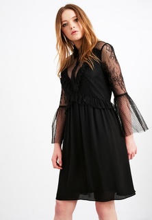 Платье LOST INK LACE PANELLED SHIRT DRESS