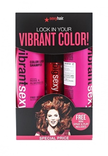 Набор для ухода за волосами Sexy Hair "защита цвета" Vibrant Color