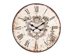 Часы настенные leland (to4rooms) бежевый 4.0 см.