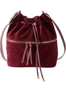 Сумка-мешок с дополнительным карманом (кленово-красный) Bonprix