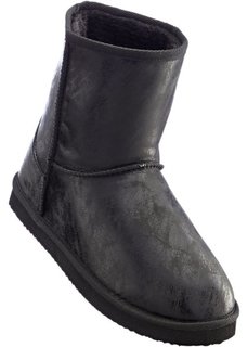Зимние ботинки (черный металлик) Bonprix