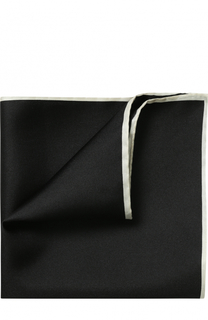 Шелковый платок с контрастным кантом Dolce &amp; Gabbana