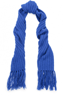 Шерстяной шарф фактурной вязки с бахромой Acne Studios