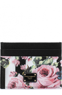 Футляр для кредитных карт с цветочным принтом Dolce &amp; Gabbana