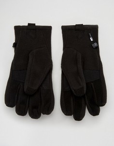 Черные флисовые перчатки для сенсорных гаджетов The North Face Denali - Черный
