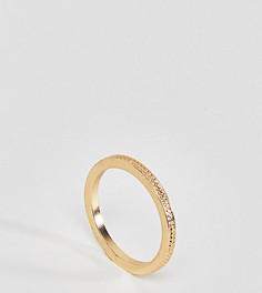 Фактурное кольцо на мизинец эксклюзивно для ASOS CURVE - Золотой