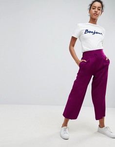 Удлиненные кюлоты ASOS Tailored - Фиолетовый