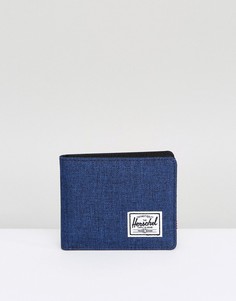 Складывающийся вдвое бумажник с RFID Herschel Supply Co Roy - Темно-синий