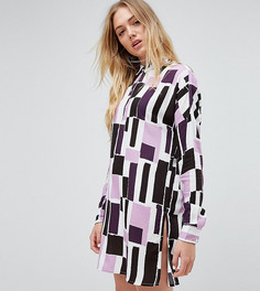 Платье-рубашка с принтом Noisy May Tall - Мульти