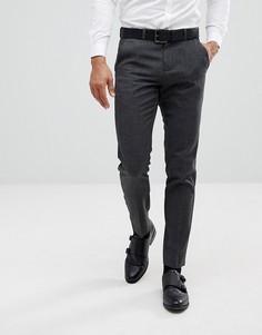 Темно-серые зауженные брюки Burton Menswear - Серый