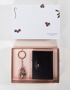 Чехол для кредитных карт и брелок для ключей Ted Baker - Черный