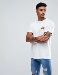 Белая футболка с небольшим логотипом Ellesse - Белый