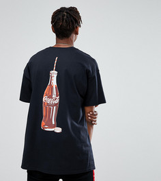 Свободная футболка с принтом Reclaimed Vintage Inspired x Coca Cola - Белый