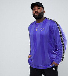 Фиолетовый футбольный лонгслив Puma PLUS эксклюзивно для ASOS - Фиолетовый