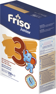 Детское молочко Friso 3 Junior с 12 мес. 350 г