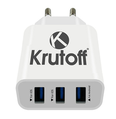 Зарядное устройство Krutoff CH-18 3xUSB 3.1A 02180