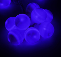 Гирлянда Luazon Метраж Большие шарики 6m LED-20-220V Blue 186615