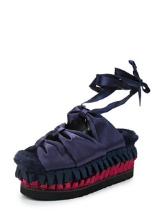 Босоножки LOST INK BLISS WRAP FLATFORM SANDAL