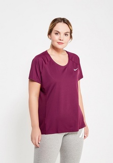 Футболка спортивная Nike W NK DRY MILER TOP SS EXT