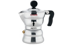 Кофеварка для эспрессо moka alessi (alessi) серебристый 7x14x7 см.