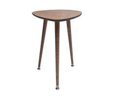 Приставной столик капля (woodi) серый 43.0x57.0x50.0 см.