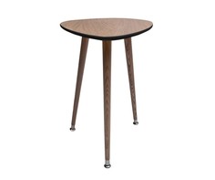 Приставной столик капля (woodi) черный 43.0x57.0x50.0 см.