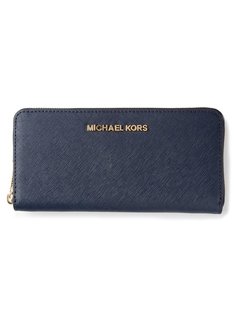 дорожный кошелёк Jet Set из кожи аллигатора Michael Michael Kors