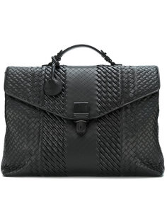 плетёный портфель Bottega Veneta