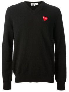 свитер с вышивкой логотипа Comme Des Garçons Play