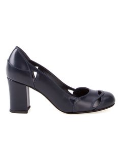 chunky heel pumps Sarah Chofakian