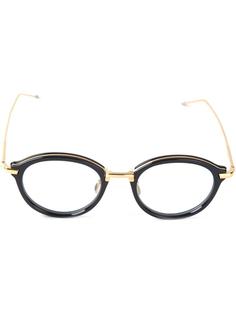 очки в круглой оправе Thom Browne Eyewear