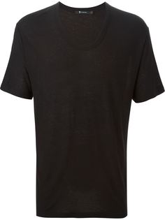 футболка с U-образным вырезом  T By Alexander Wang