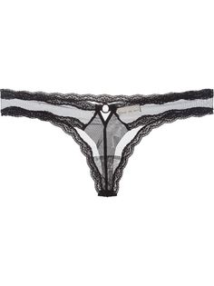 прозрачные стринги из тюля Fleur Du Mal